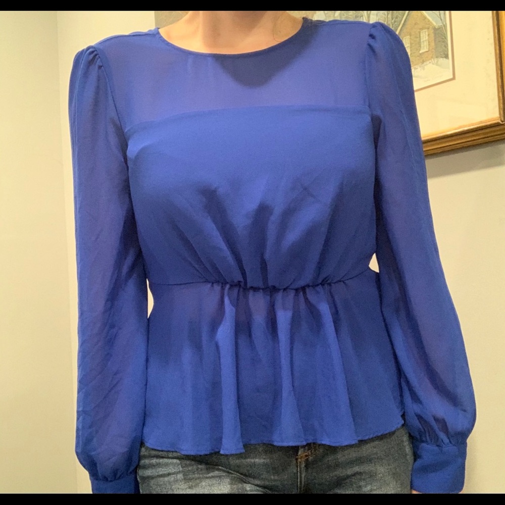 Peplum Blouse